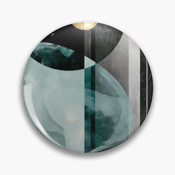 Item preview, Minimalist black and gold abstraction designed and sold by CosmicGlyph.