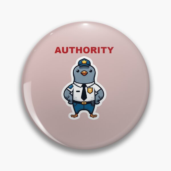 Item preview, Authority Pigeon designed and sold by Scroll-Culture.