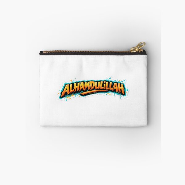 Item preview, ALHAMDULILLAH Graffiti Sticker – Islamic Street Art Bubble Typography Die-Cut designed and sold by Bysma.