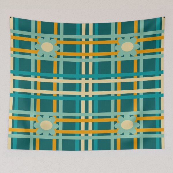 Item preview, Jacquard stripes with flowers 5E designed and sold by StefanStudioArt.