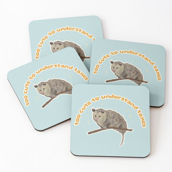 Item preview, Nosferatu the Possum is too cute to understand taxes designed and sold by Blackberries & Moss.