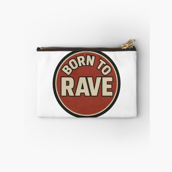 Item preview, Born To Rave Vintage Design | Underground Electronic Music Graphic designed and sold by |TRSSHOP|.
