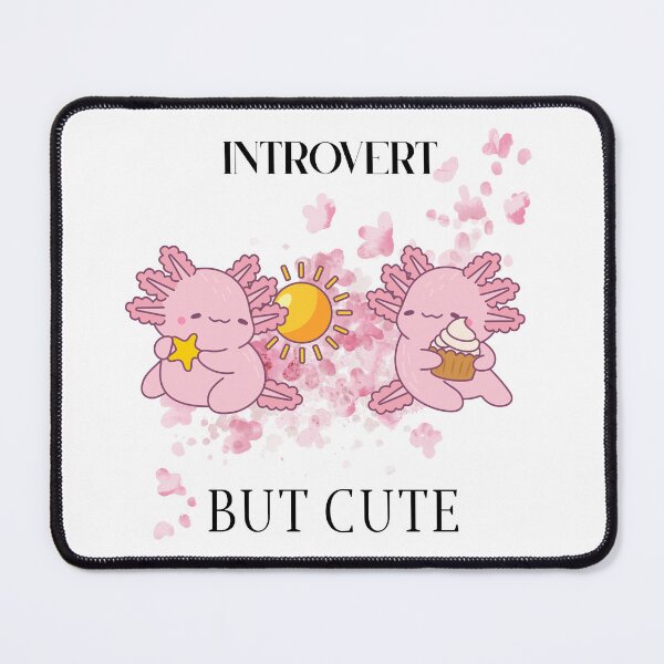 Item preview, Introvert But Cute Funny Logo designed and sold by logowannawear.