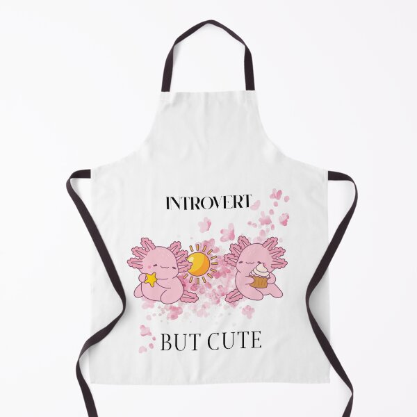 Item preview, Introvert But Cute Funny Logo designed and sold by logowannawear.