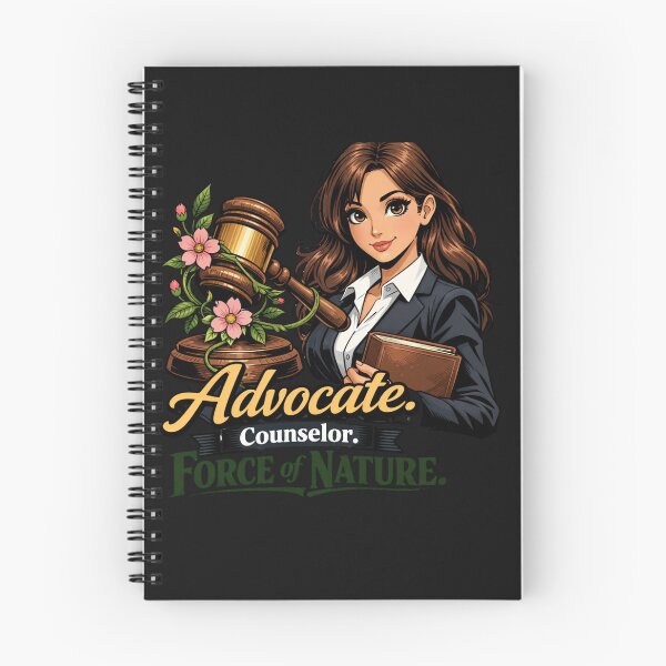Item preview, Female Advocate Counselor Force of Nature Lawyer designed and sold by Tsugraf Designs.
