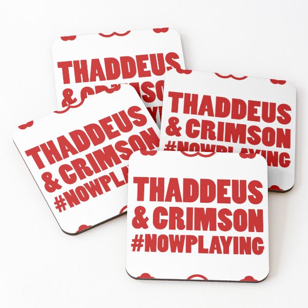 Item preview, Thaddeus & Crimson #NOWPLAYING by $THCBand designed and sold by psilocandy.