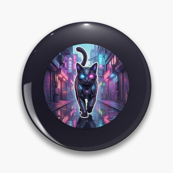 Item preview, Neon Cat designed and sold by Scroll-Culture.
