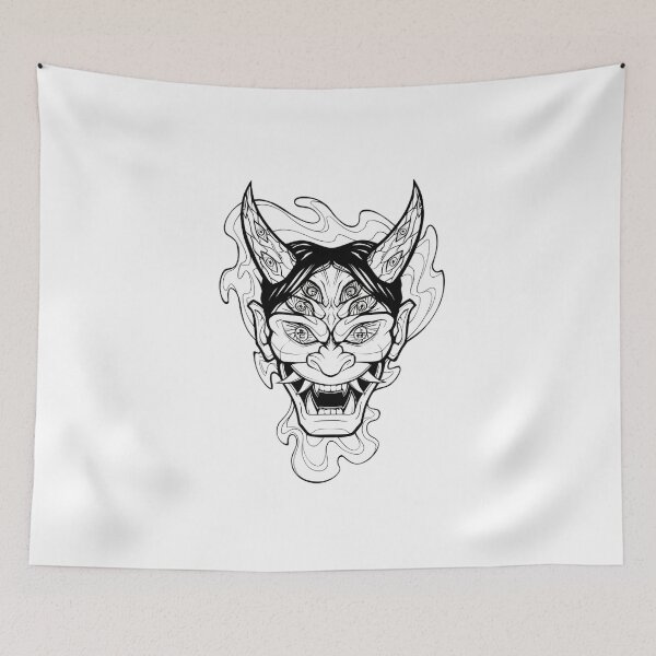 Item preview, Hannya Mask - Traditional Demon   designed and sold by Rei-nderW1.