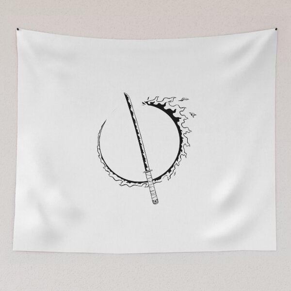 Item preview, Tanjiro - Sun Breathing Circle designed and sold by Rei-nderW1.