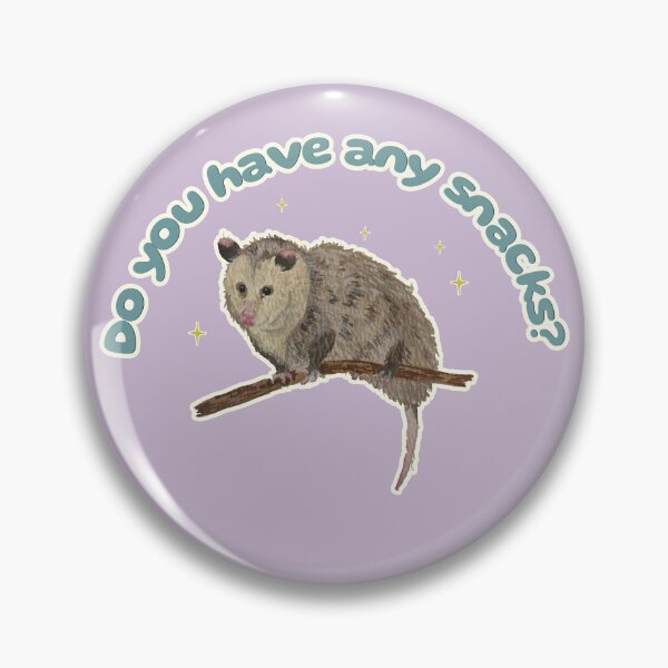 Item preview, Nosferatu the Possum says do you have any snacks? designed and sold by Blackberries & Moss.