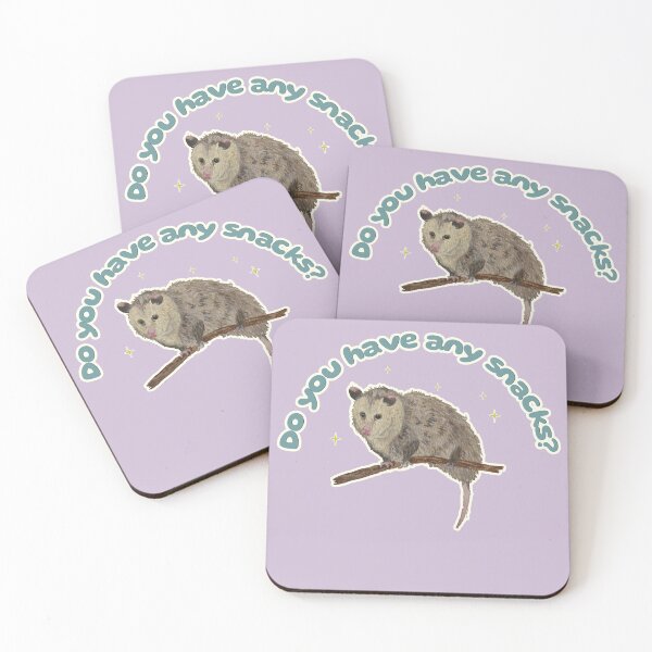 Item preview, Nosferatu the Possum says do you have any snacks? designed and sold by Blackberries & Moss.
