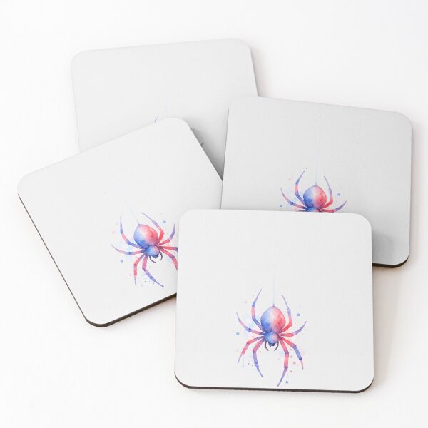 Item preview, Watercolor Spider Art | Graceful Artistic Insect Illustration designed and sold by Art by Debasish.