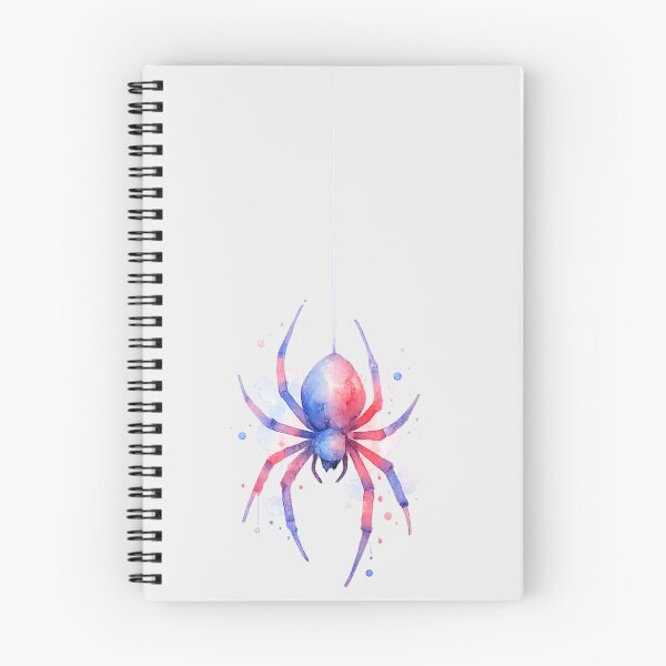 Item preview, Watercolor Spider Art | Graceful Artistic Insect Illustration designed and sold by Art by Debasish.