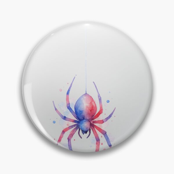 Item preview, Watercolor Spider Art | Graceful Artistic Insect Illustration designed and sold by Art by Debasish.