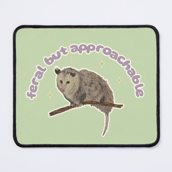 Item preview, Feral but Approachable Nosferatu the Possum designed and sold by Blackberries & Moss.
