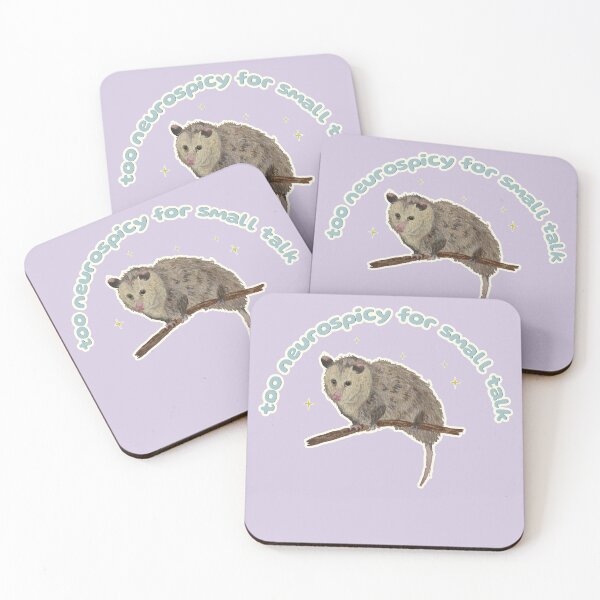 Item preview, Nosferatu the Possum is too Neurospicy for small talk designed and sold by Blackberries & Moss.