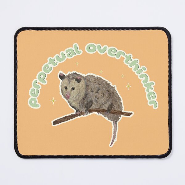 Item preview, Nosferatu the Possum is a Perpetual Overthinker designed and sold by Blackberries & Moss.