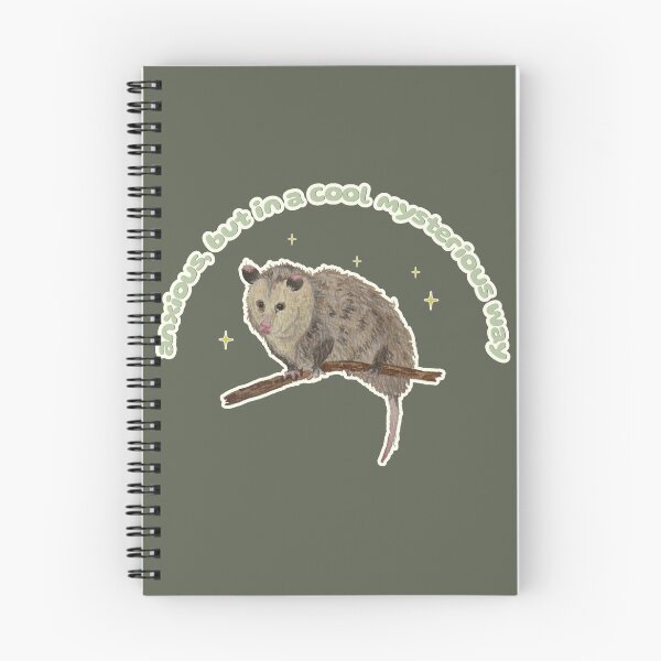 Item preview, Anxious but in a cool, mysterious way Nosferatu the Possum  designed and sold by Blackberries & Moss.