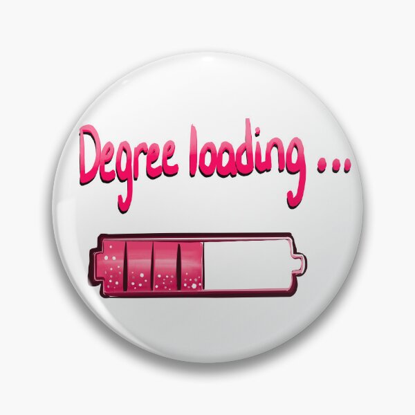 Item preview, Degree loading Pink Progress bar for Grad Graduation College Student in coquette aesthetic  designed and sold by Artonmytee.