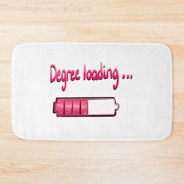 Item preview, Degree loading Pink Progress bar for Grad Graduation College Student in coquette aesthetic  designed and sold by Artonmytee.