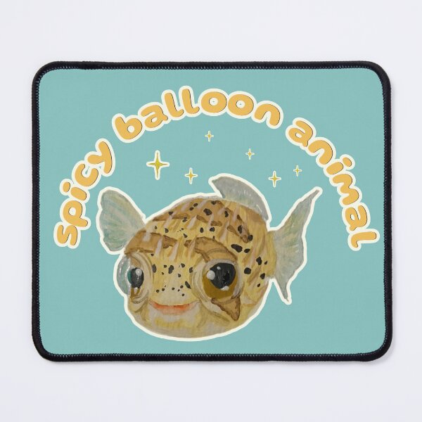 Item preview, Popcorn the Porcupine Fish is a Spicy Balloon Animal designed and sold by Blackberries & Moss.