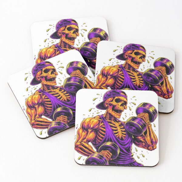 Item preview, Iron Undead: The Gym Skeleton designed and sold by NoriudaR.