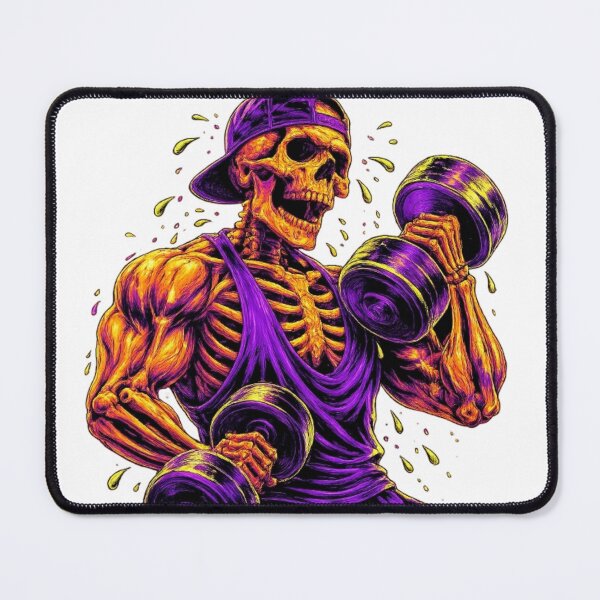 Item preview, Iron Undead: The Gym Skeleton designed and sold by NoriudaR.