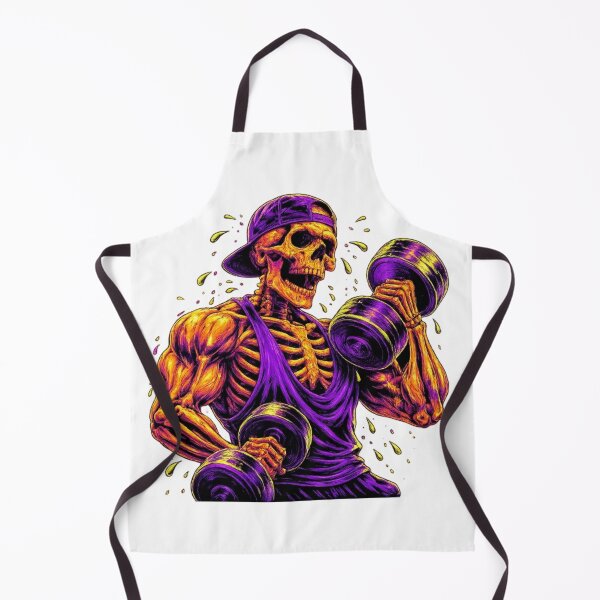 Item preview, Iron Undead: The Gym Skeleton designed and sold by NoriudaR.