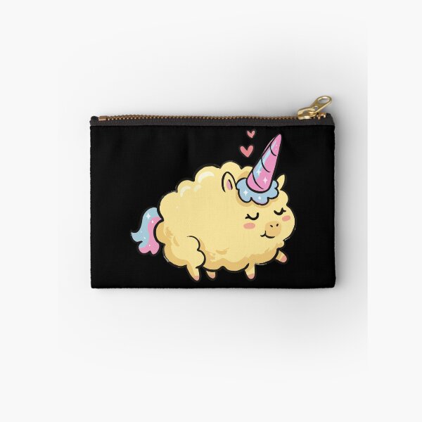 Item preview, Fluffy Golden Horned Mythical Lamb designed and sold by Emegan Print Art.