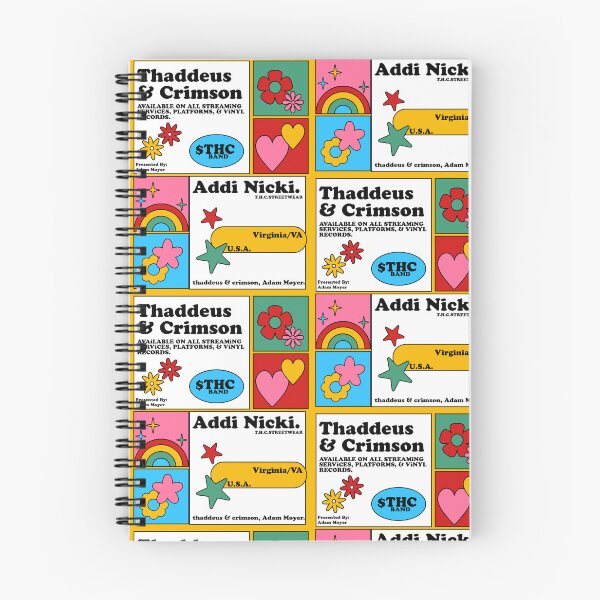 Item preview, Thaddeus & Crimson #NOWPLAYING by $THCBand's Adam Moyer/Addi Nicki designed and sold by psilocandy.