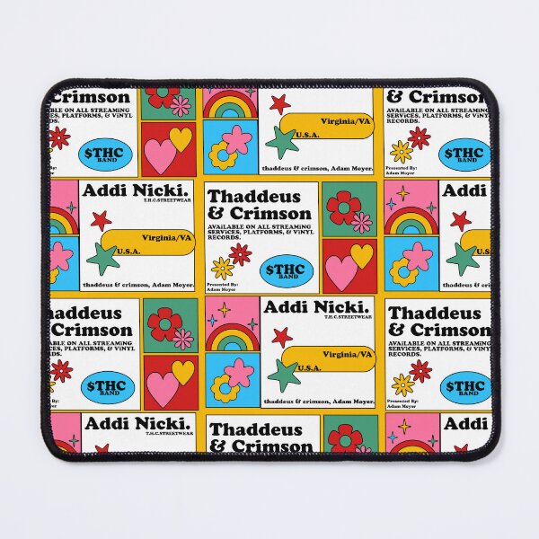 Item preview, Thaddeus & Crimson #NOWPLAYING by $THCBand's Adam Moyer/Addi Nicki designed and sold by psilocandy.