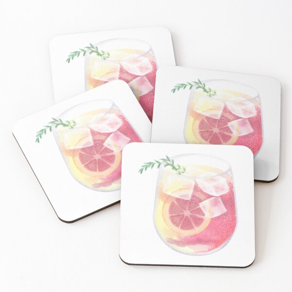 Item preview, Sparkling Grapefruit and Rosemary Cocktail Art designed and sold by Nickmeil26.