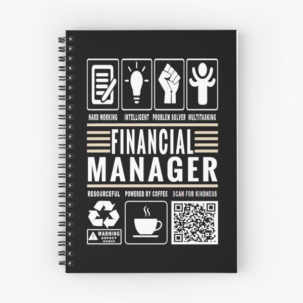 Item preview, Funny Finance Manager Job Description Icons QR Code designed and sold by MerchMaxxing.