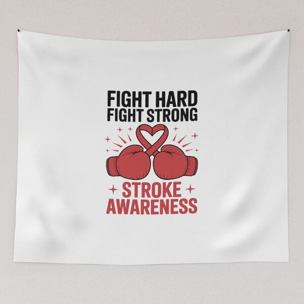 Item preview, Fight Hard Stroke Awareness designed and sold by jkrphoto.