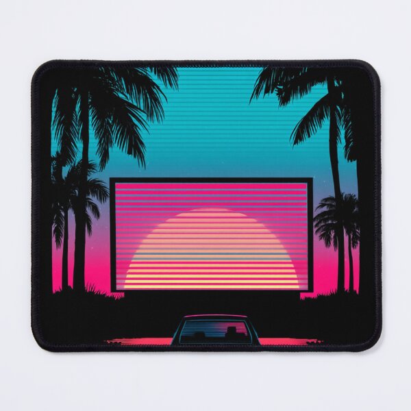 Item preview, Drive-In Dreams Retro 80s Cinema Vaporwave Sunset Tee designed and sold by Void Supply Co.