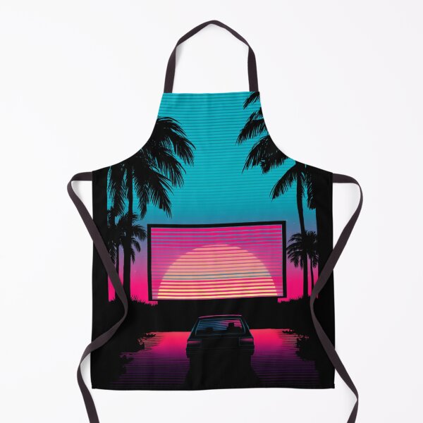 Item preview, Drive-In Dreams Retro 80s Cinema Vaporwave Sunset Tee designed and sold by Void Supply Co.