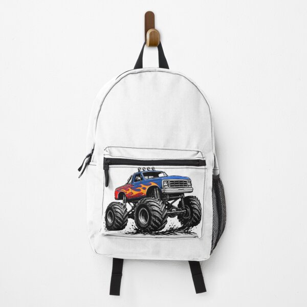Item preview, Monster Truck with Flames designed and sold by nickdee77.