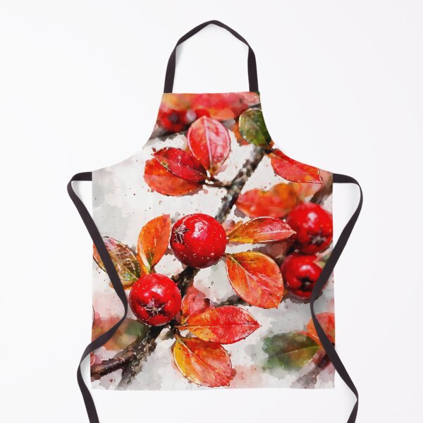 Item preview, Bayas rojas en las ramas designed and sold by cuprum.