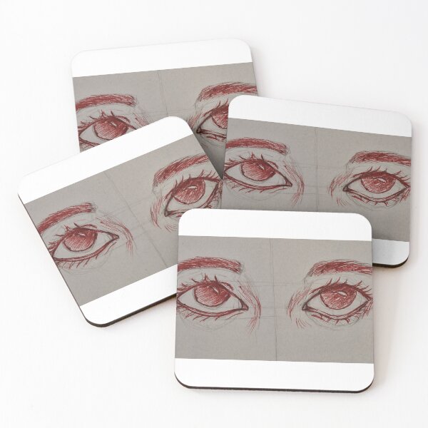 Item preview, red eyes designed and sold by RayanneArt.