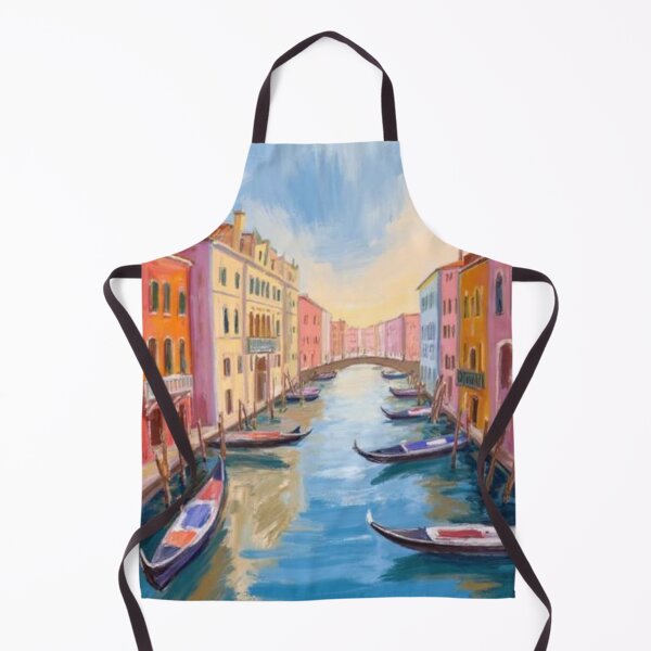 Item preview, beautiful canal of Venice oil painiting designed and sold by cloudzer0000.