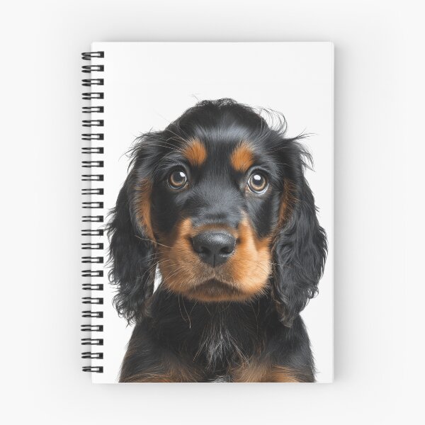 Item preview, Adorable Gordon Setter Puppy for Cute Black and Tan Setter puppy lovers designed and sold by LazyOwlStore.