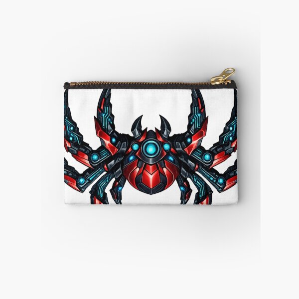 Item preview, Cyberpunk Spider Drone Logo | Futuristic Mechanical Arachnid designed and sold by Art by Debasish.