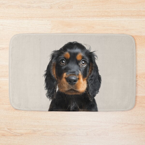 Item preview, Adorable Gordon Setter Puppy for Cute Black and Tan Setter puppy lovers designed and sold by LazyOwlStore.