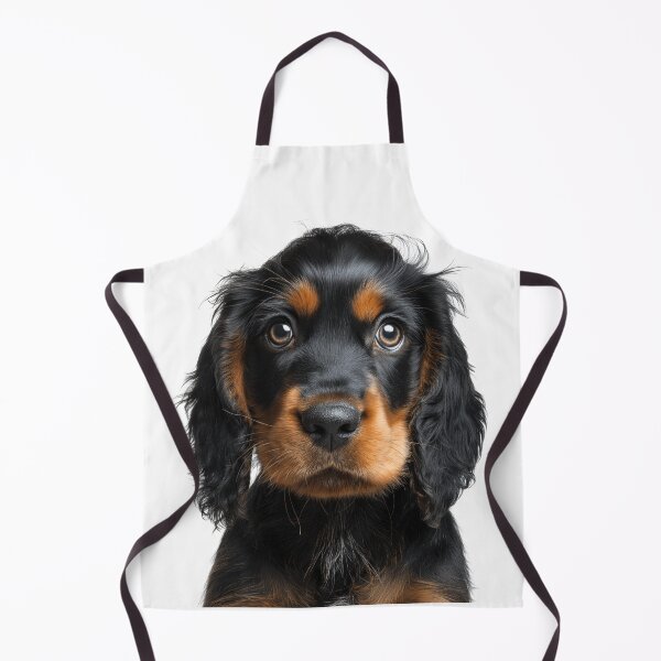 Item preview, Adorable Gordon Setter Puppy for Cute Black and Tan Setter puppy lovers designed and sold by LazyOwlStore.