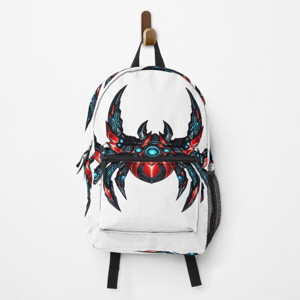 Item preview, Cyberpunk Spider Drone Logo | Futuristic Mechanical Arachnid designed and sold by Art by Debasish.