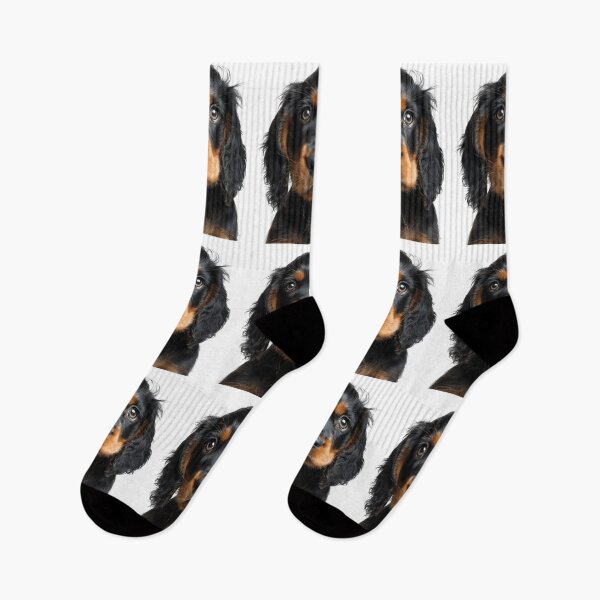 Item preview, Adorable Gordon Setter Puppy for Cute Black and Tan Setter puppy lovers designed and sold by LazyOwlStore.