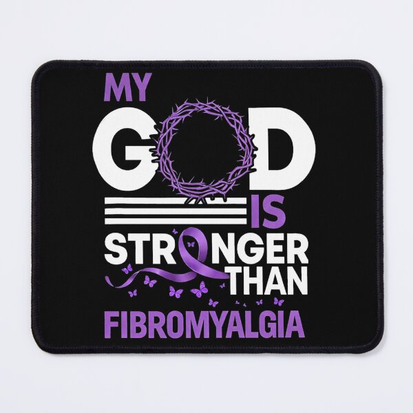 Item preview, My God is Stronger than Fibromyalgia designed and sold by ryanapples2.