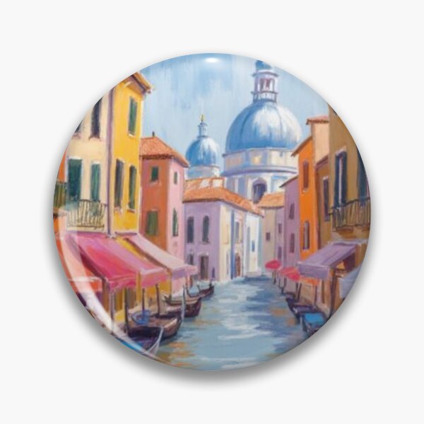 Item preview, canal of Venice oil painiting designed and sold by cloudzer0000.