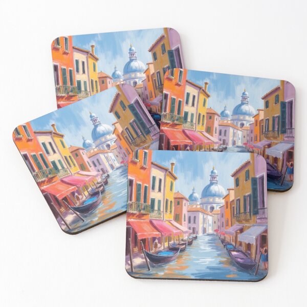Item preview, canal of Venice oil painiting designed and sold by cloudzer0000.
