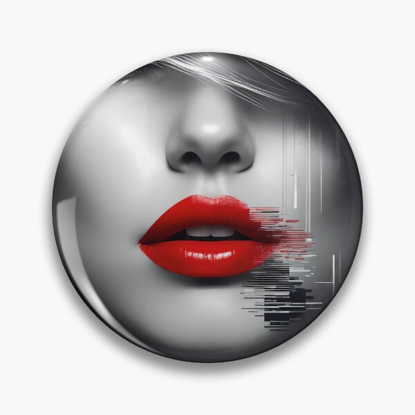 Item preview, Fake Me - Glitch Portrait designed and sold by artificia-off.